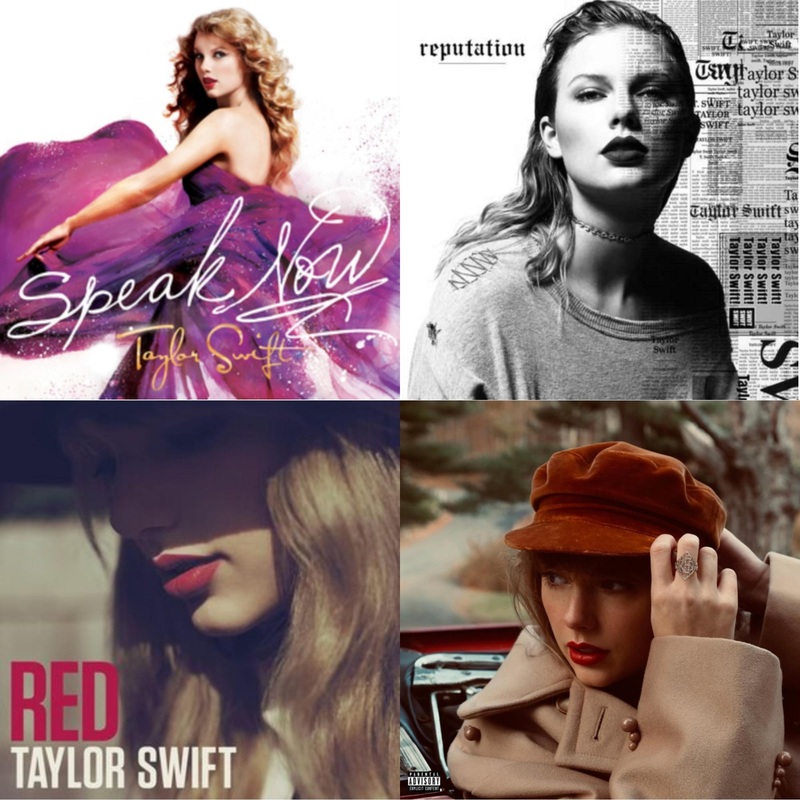 Taylor Swift – Speak Now & Reputation & Red & Red (Taylor’s Version) (Edited) (2CD)