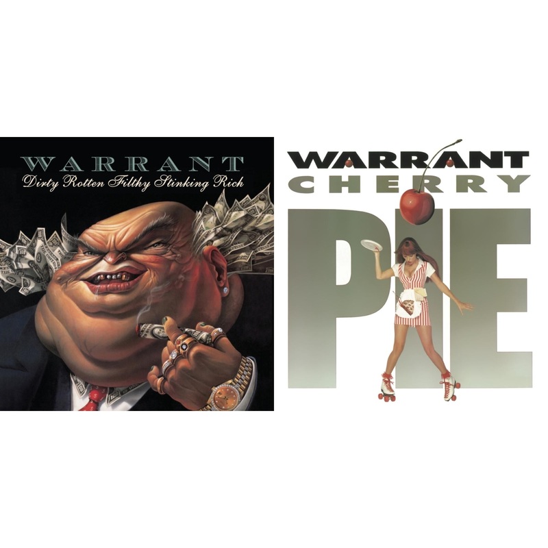 Warrant – Dirty Rotten Filthy Stinking Rich & Cherry Pie – CD Bundle