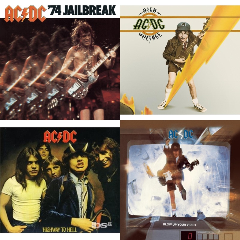Ac/Dc – 74 Jailbreak & High Voltage & Highway To Hell & Blow Up Your Video – CD Bundle