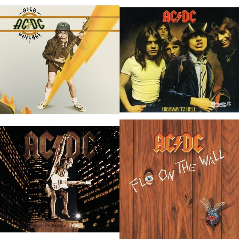 Ac/Dc – High Voltage & Highway To Hell & Stiff Upper Lip & Fly On The Wall – CD Bundle