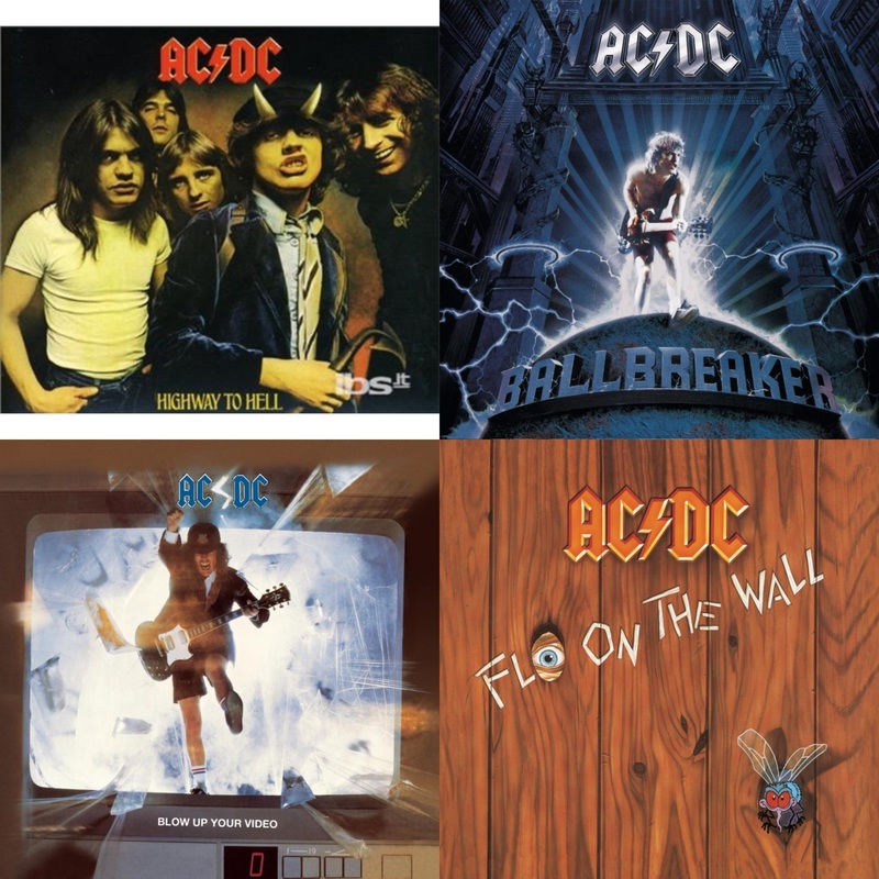 Ac/Dc – Highway To Hell & Ballbreaker & Blow Up Your Video & Fly On The Wall – CD Bundle