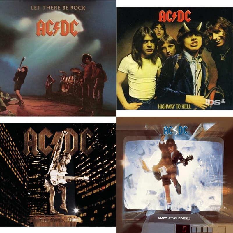 Ac/Dc – Let There Be Rock & Highway To Hell & Stiff Upper Lip & Blow Up Your Video – CD Bundle