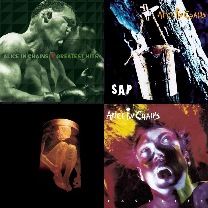 Alice In Chains – Greatest Hits & Sap & Nothing Safe: Best Of The Box & Facelift – CD Bundle
