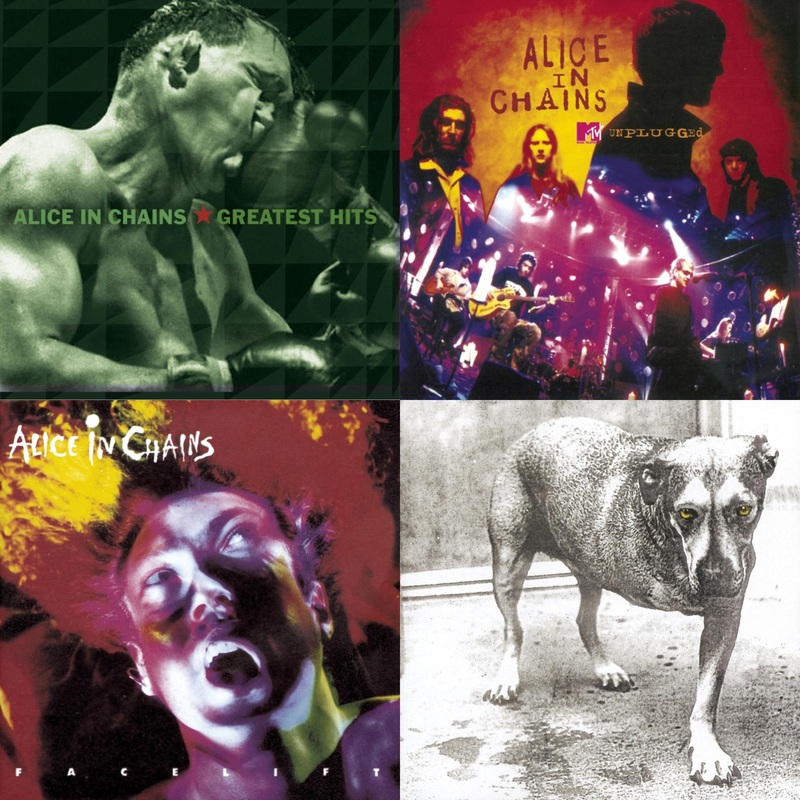 Alice In Chains – Greatest Hits & Unplugged & Facelift & Alice In Chains – CD Bundle