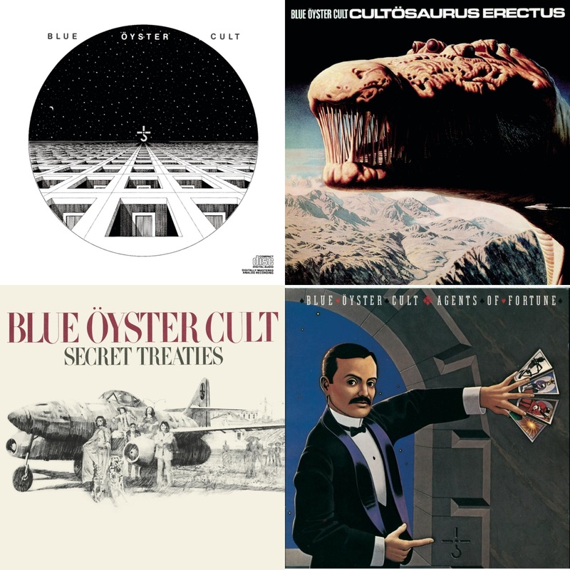 Blue Oyster Cult – Blue Oyster Cult & Cultosaurus Erectus & Secret Treaties & Agents Of Fortune – CD Bundle