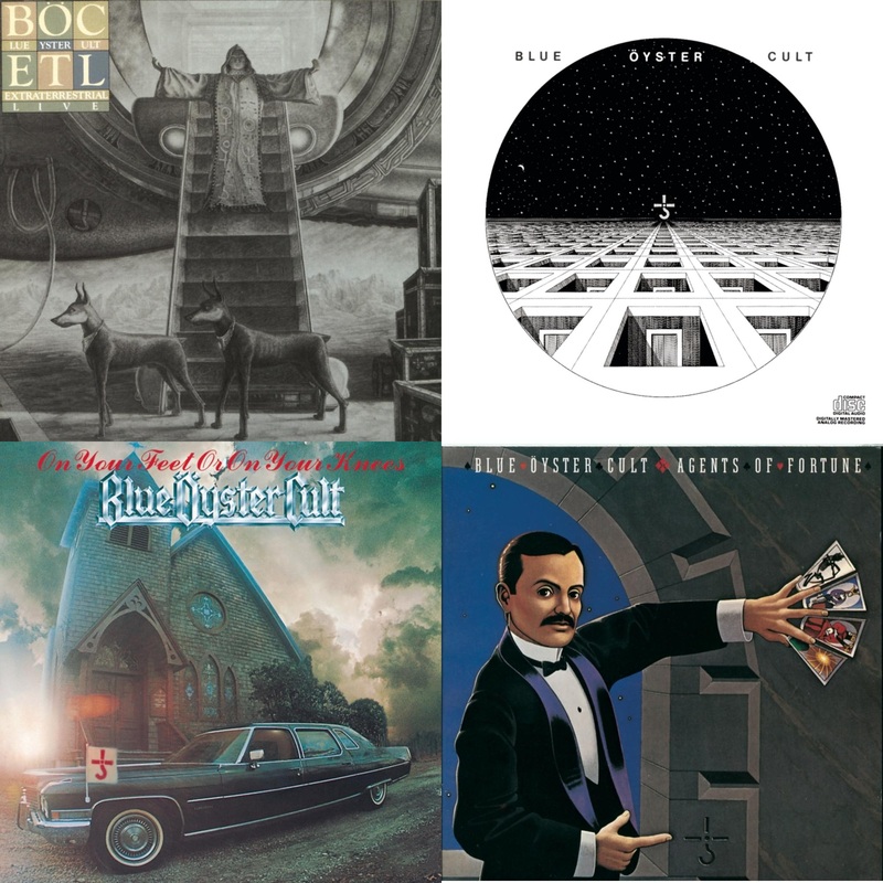 Blue Oyster Cult – Extraterrestrial Live & Blue Oyster Cult & On Your Feet Or On Your Knees & Agents Of Fortune – CD Bundle