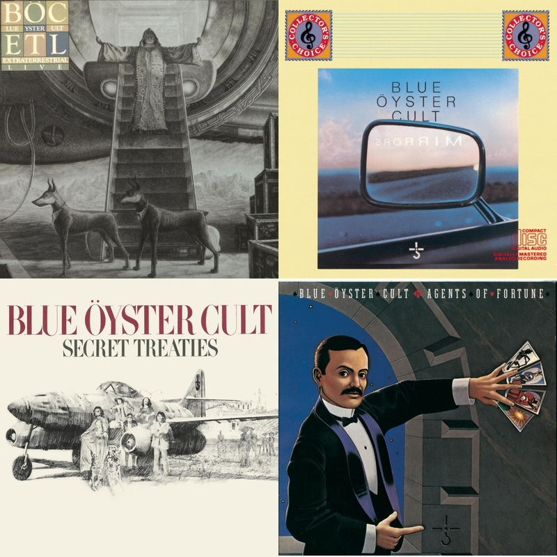 Blue Oyster Cult – Extraterrestrial Live & Mirrors & Secret Treaties & Agents Of Fortune – CD Bundle