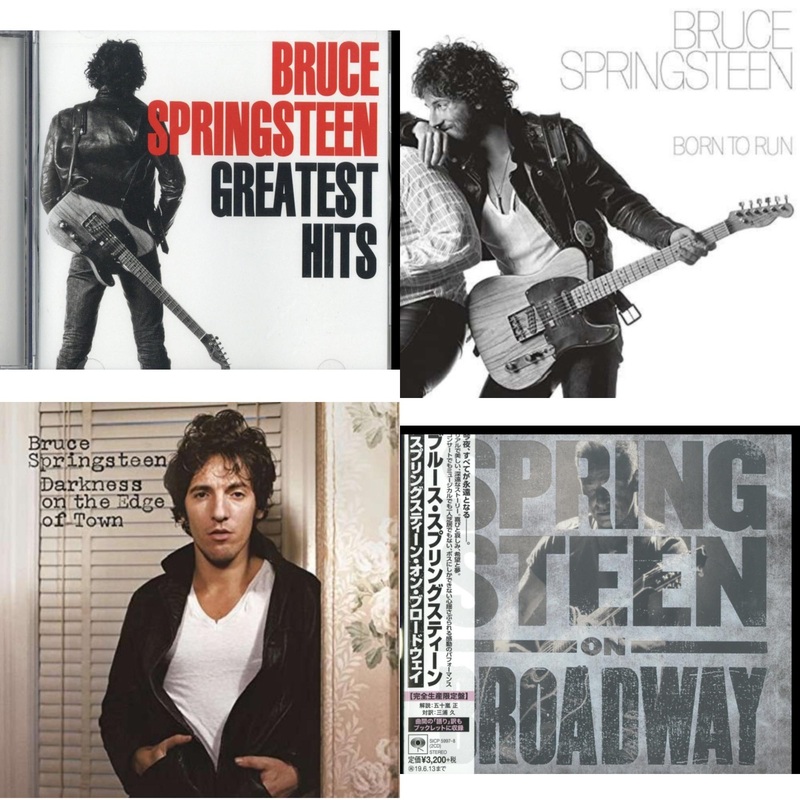 Bruce Springsteen – Greatest Hits & Born To Run & Darkness On The Edge Of Town & Springsteen On Broadway (Ltd/Booklet/Paper Jacket) – CD Bundle