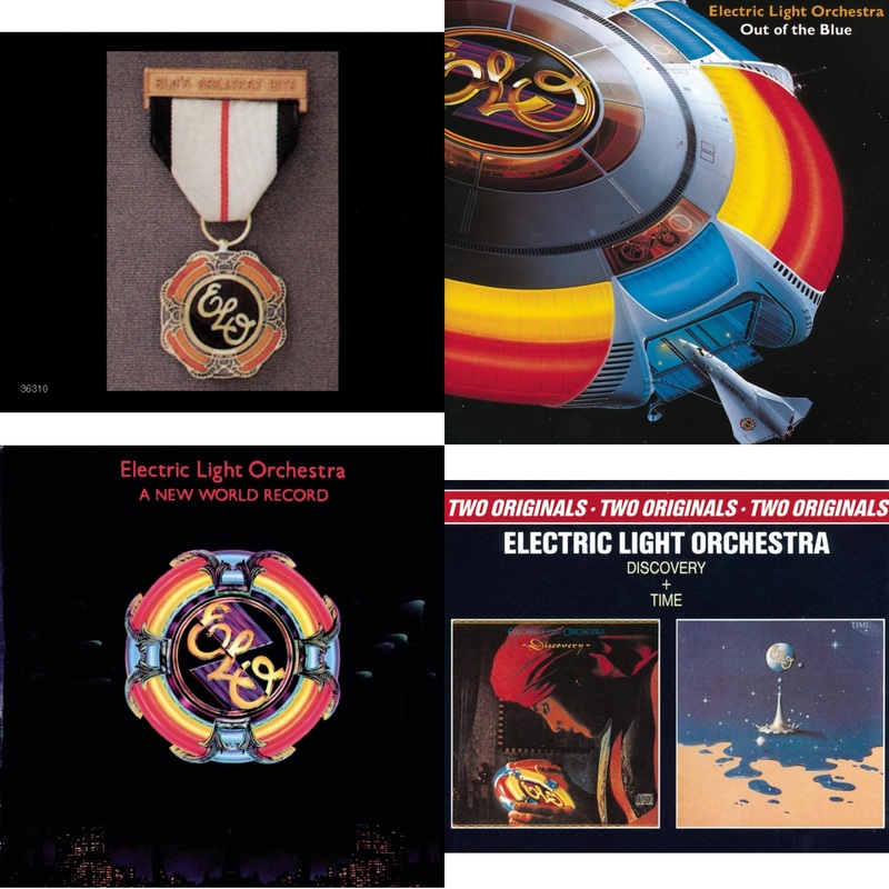 Electric Light Orchestra – Greatest Hits & Out Of The Blue & New World Record & Discovery – CD Bundle
