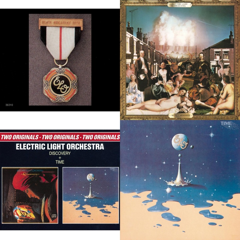 Electric Light Orchestra – Greatest Hits & Secret Messages & Discovery & Time – CD Bundle