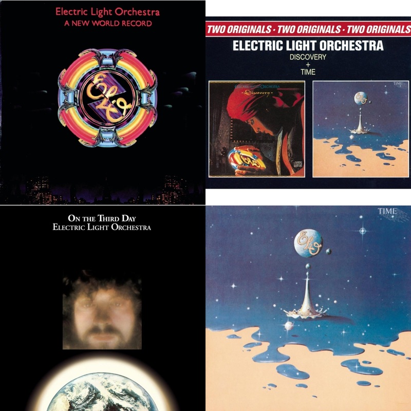 Electric Light Orchestra – New World Record & Discovery & On The Third Day & Time – CD Bundle