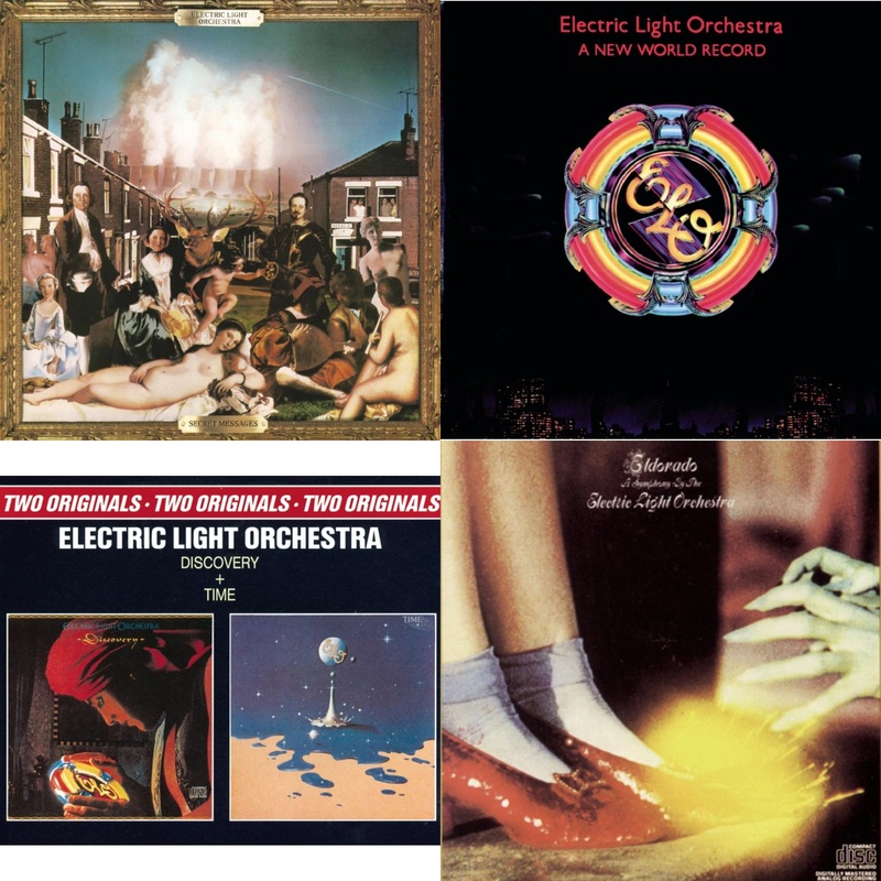 Electric Light Orchestra – Secret Messages & New World Record & Discovery & Eldorado – CD Bundle