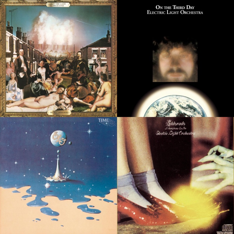 Electric Light Orchestra – Secret Messages & On The Third Day & Time & Eldorado – CD Bundle