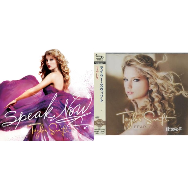 Taylor Swift – Speak Now & Fearless – CD Bundle