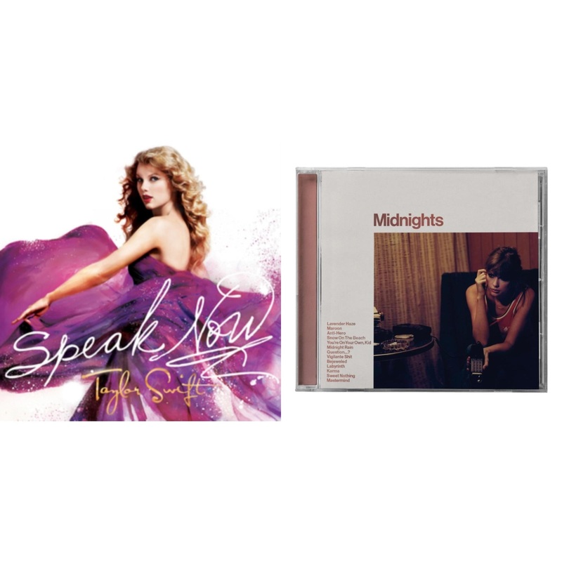 Taylor Swift – Speak Now & Midnights (X) (Blood Moon CD)