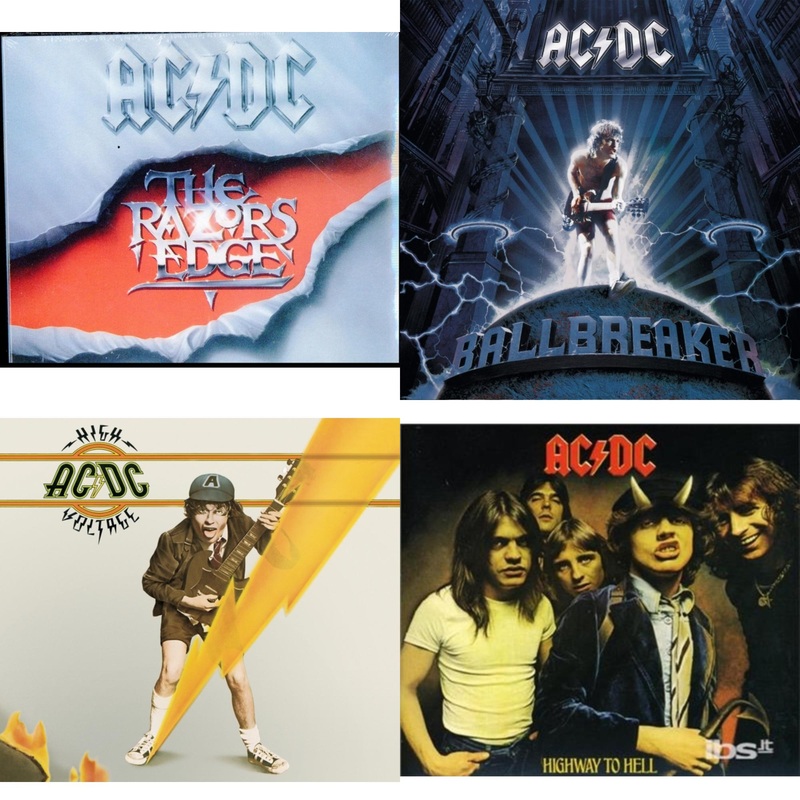 Ac/Dc – Razor’s Edge & Ballbreaker & High Voltage & Highway To Hell – CD Bundle