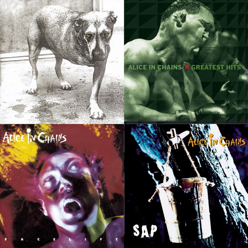 Alice In Chains – Alice In Chains & Greatest Hits & Facelift & Sap – CD Bundle