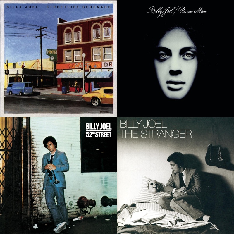 Billy Joel – Streetlife Serenade & Piano Man & 52Nd Street & Stranger – CD Bundle