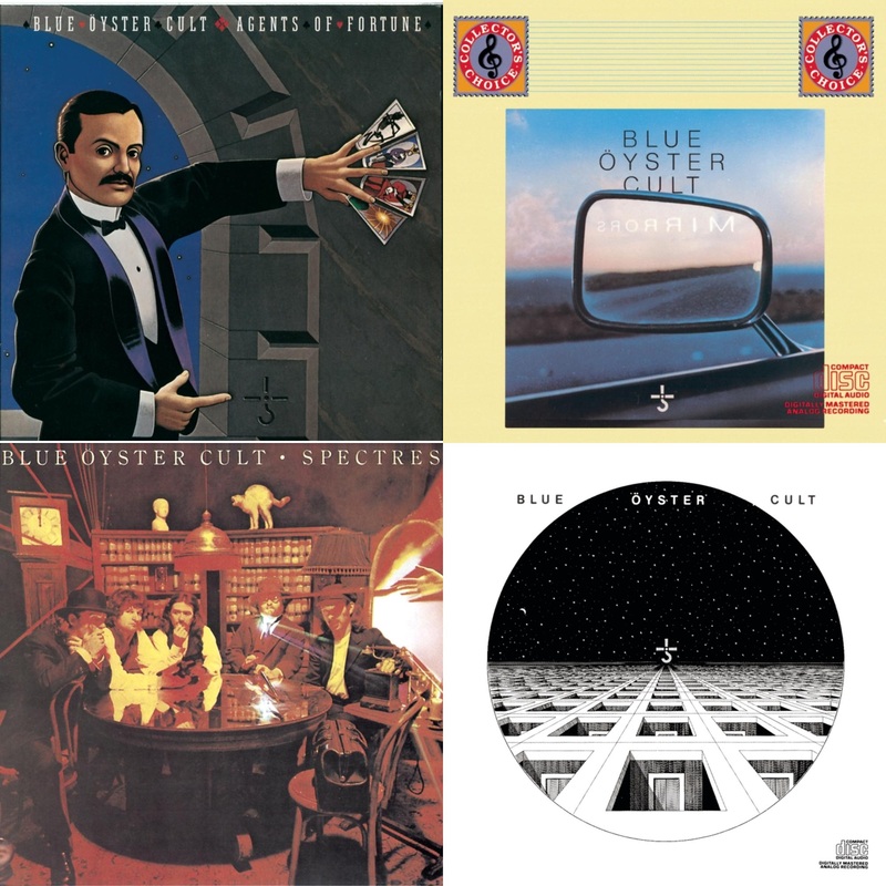 Blue Oyster Cult – Agents Of Fortune & Mirrors & Spectres & Blue Oyster Cult – CD Bundle