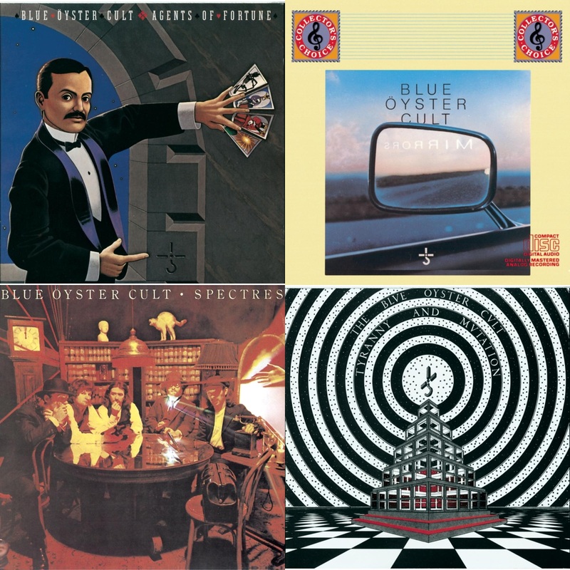Blue Oyster Cult – Agents Of Fortune & Mirrors & Spectres & Tyranny & Mutation – CD Bundle