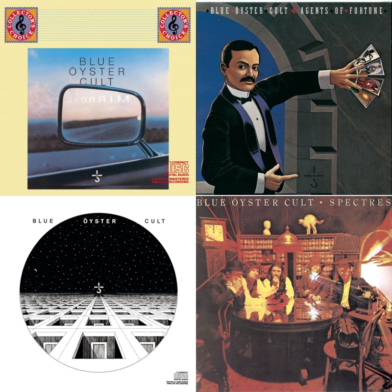 Blue Oyster Cult – Mirrors & Agents Of Fortune & Blue Oyster Cult & Spectres – CD Bundle