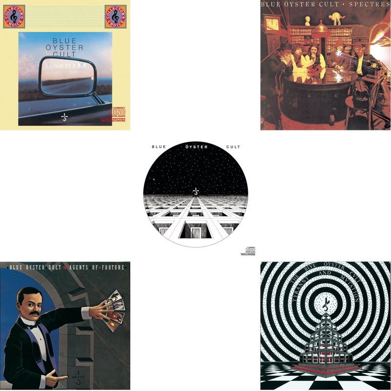 Blue Oyster Cult – Mirrors & Agents Of Fortune & Blue Oyster Cult & Spectres & Tyranny & Mutation – CD Bundle