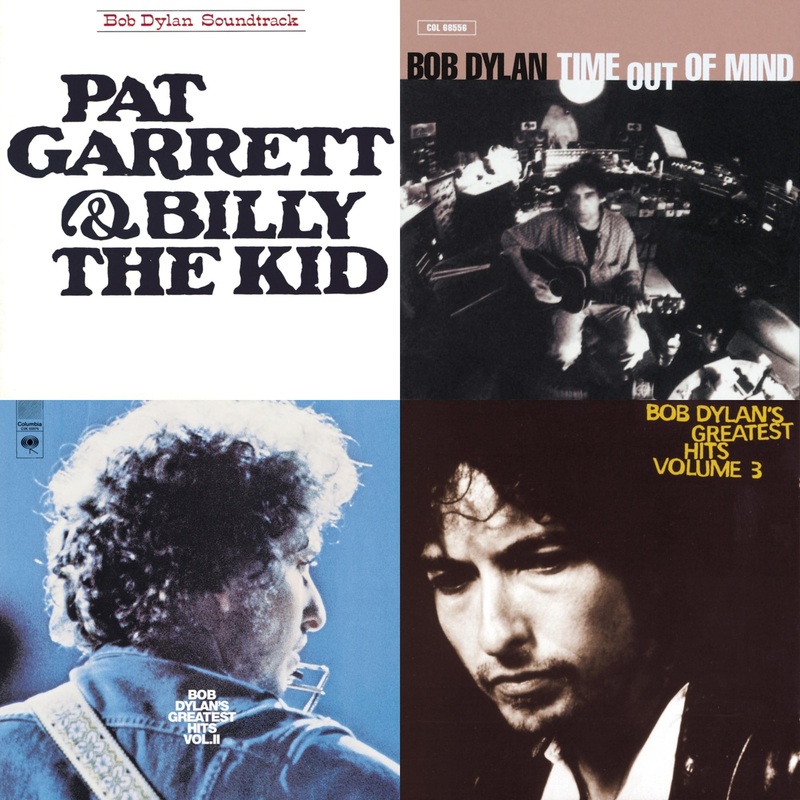 Bob Dylan – Pat Garrett & Billy The Kid & Time Out Of Mind & Greatest Hits Vol.2 & Greatest Hits Vol.3 – CD Bundle