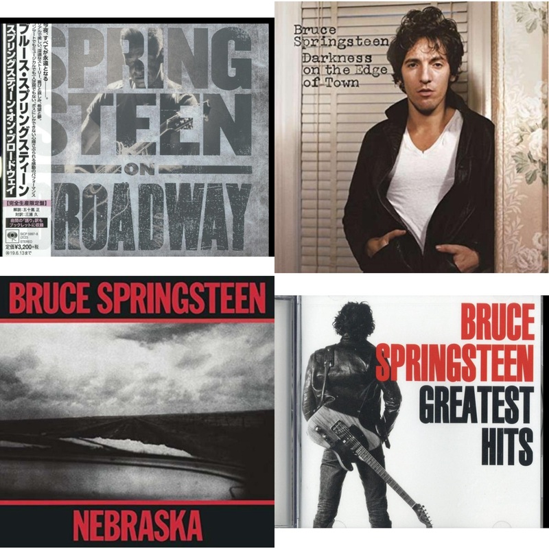 Bruce Springsteen – Springsteen On Broadway (Ltd/Booklet/Paper Jacket) & Darkness On The Edge Of Town & Nebraska & Greatest Hits – CD Bundle
