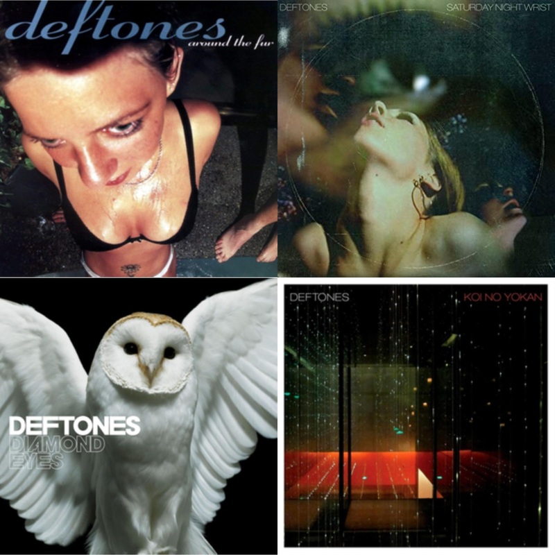 Deftones – Around The Fur & Saturday Night Wrist & Diamond Eyes & Koi No Yokan – CD Bundle
