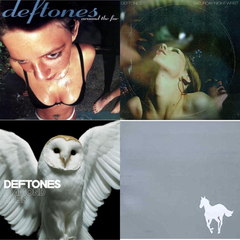 Deftones – Around The Fur & Saturday Night Wrist & Diamond Eyes & White Pony – CD Bundle