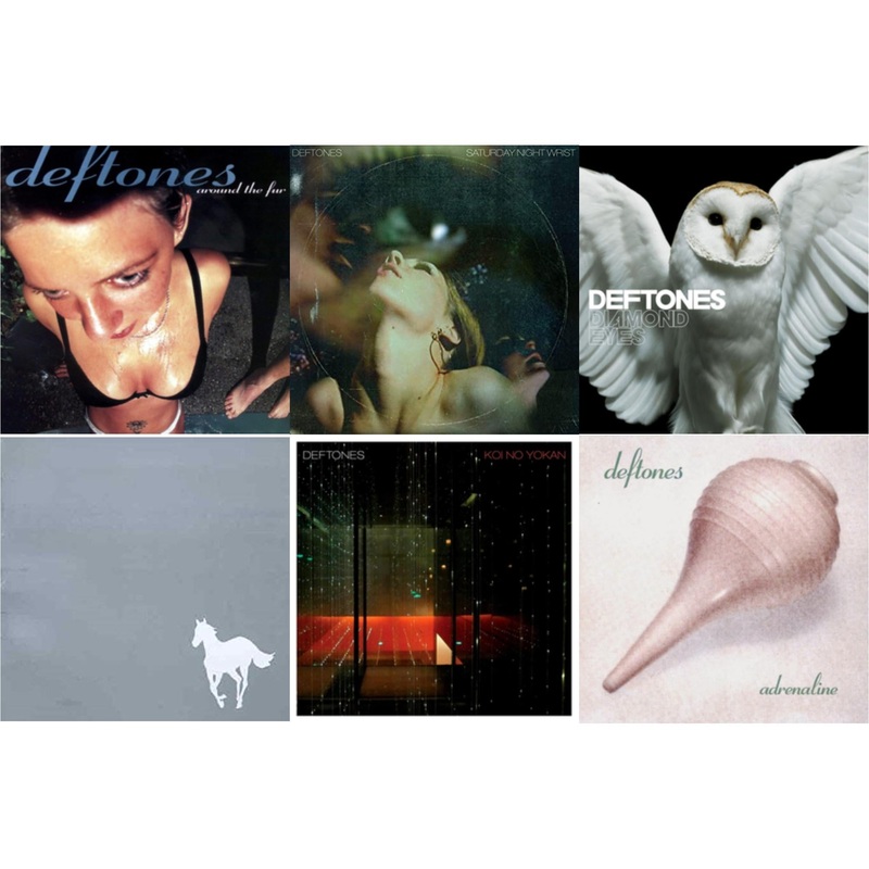 Deftones – Around The Fur & Saturday Night Wrist & Diamond Eyes & White Pony & Koi No Yokan & Adrenaline – CD Bundle