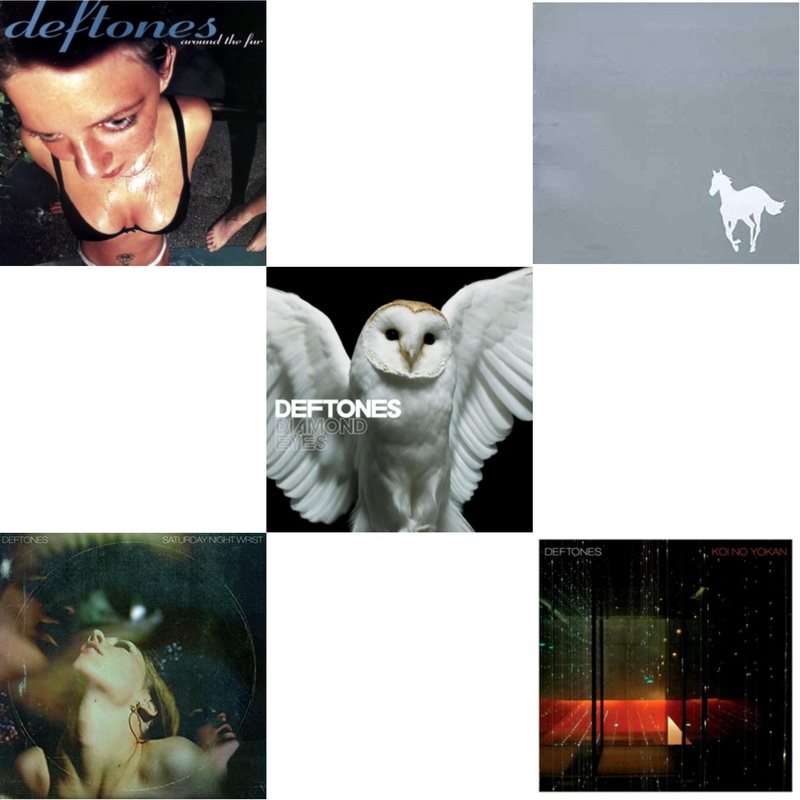 Deftones – Around The Fur & Saturday Night Wrist & Diamond Eyes & White Pony & Koi No Yokan – CD Bundle