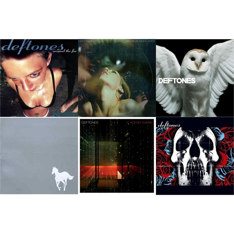 Deftones – Around The Fur & Saturday Night Wrist & Diamond Eyes & White Pony & Koi No Yokan & Deftones – CD Bundle