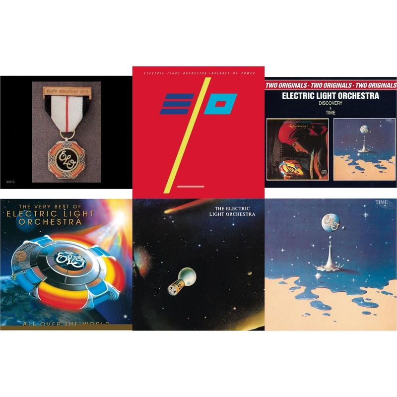 Electric Light Orchestra – Greatest Hits & Balance Of Power & Discovery & All Over The World: Very Best Of & Elo 2 & Time – CD Bundle