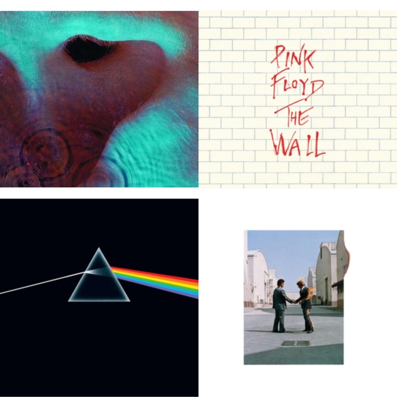 Pink Floyd – Meddle & Wall & Dark Side Of The Moon (50Th Anniversary Remaster) & Wish You Were Here – CD Bundle