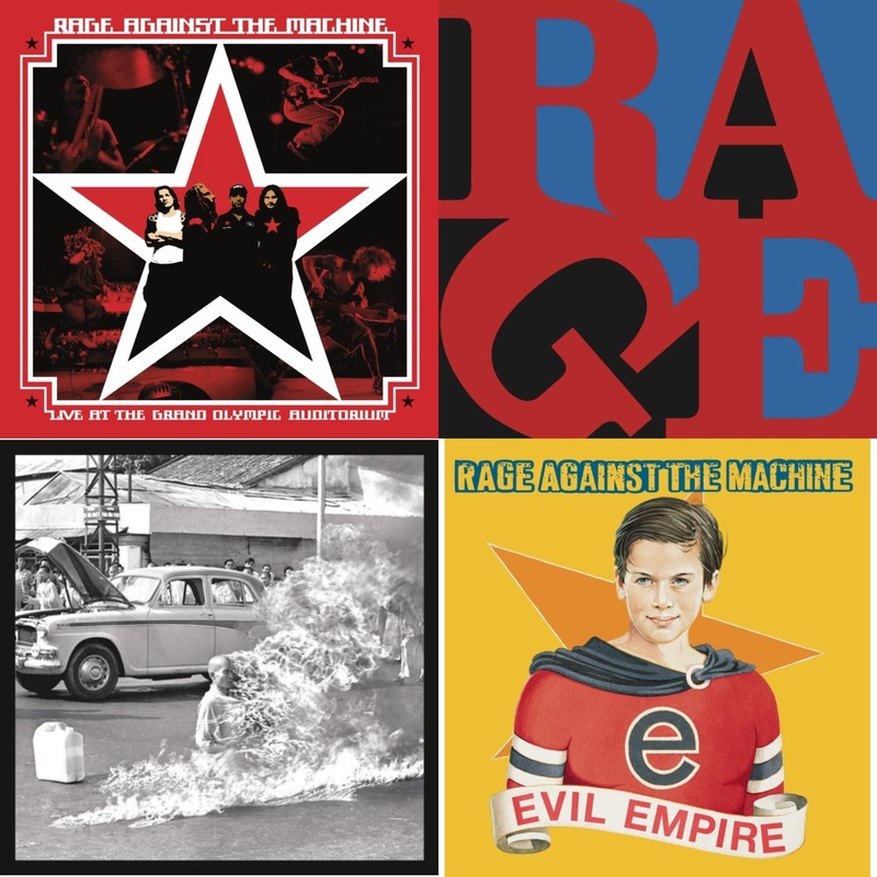 Rage Against The Machine – Live At The Grand Olympic Auditorium & Renegades & Rage Against The Machine (20Th Anniversary) & Evil Empire – CD Bundle