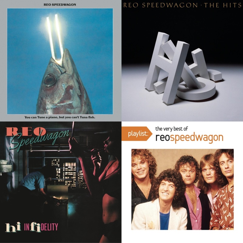 Reo Speedwagon – You Can Tune A Piano But You Can’t Tuna Fish & Hits & Hi Infidelity & Playlist: Very Best Of Reo Speedwagon – CD Bundle