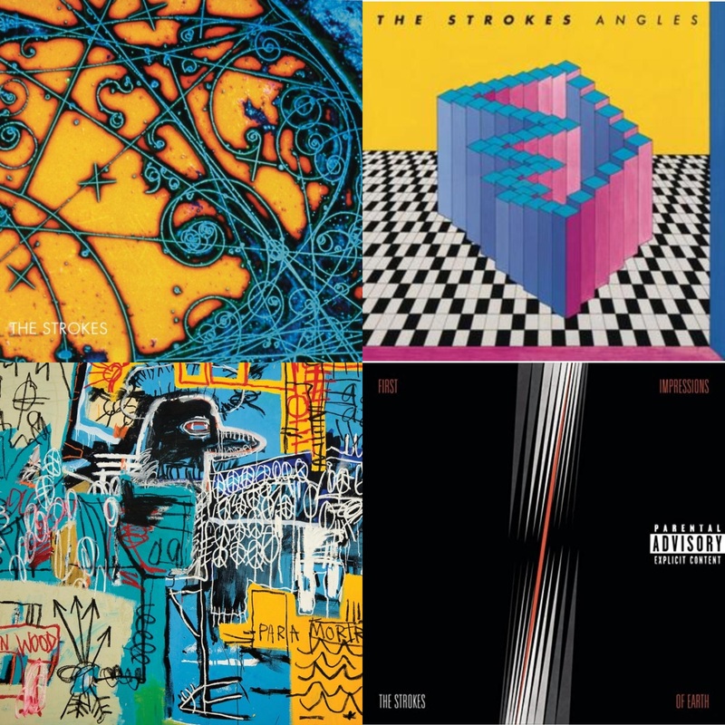 Strokes – Is This It & Angles & New Abnormal (Jewel Case/Clear Aprt O-Card With Print) & First Impressions Of Earth – CD Bundle