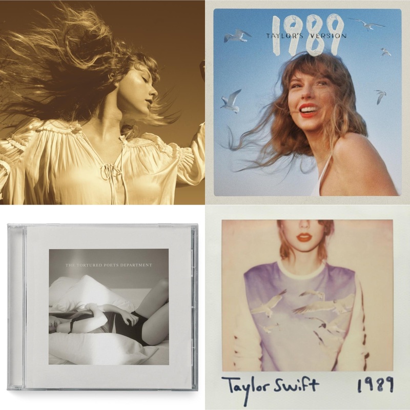 Taylor Swift – Fearless (Taylor’s Version) (2CD) & 1989 (Taylor’s Version) & Tortured Poets Department(X) (Manuscript- Bonus Track) & 1989