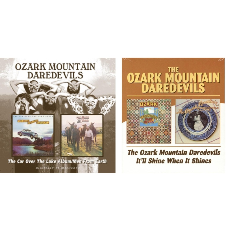 Ozark Mountain Daredevils – Car Over The Lake Album / Men From Earth (Remastered) & Ozark Mountain Daredevils / It’ll Shine When It Shines (Remastered) – CD Bundle