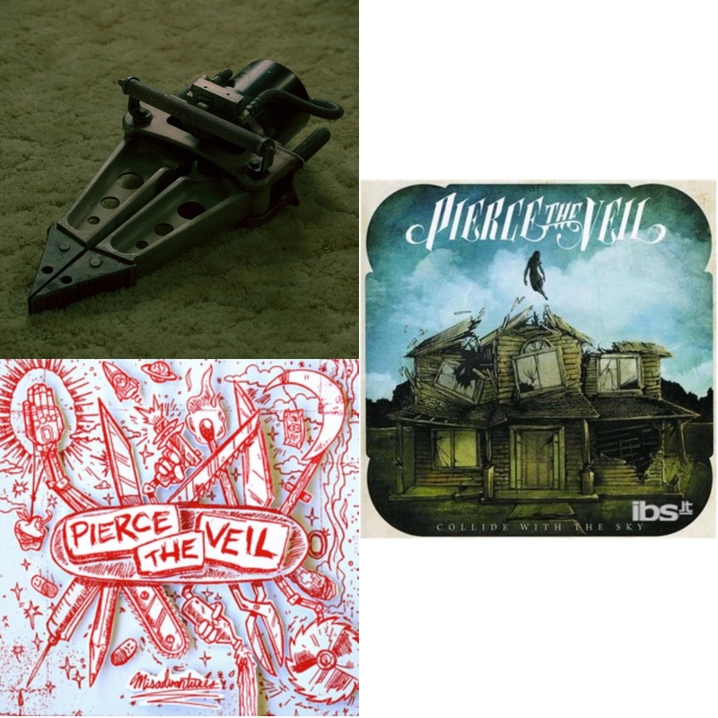 Pierce The Veil – Jaws Of Life & Misadventures & Collide With The Sky – CD Bundle