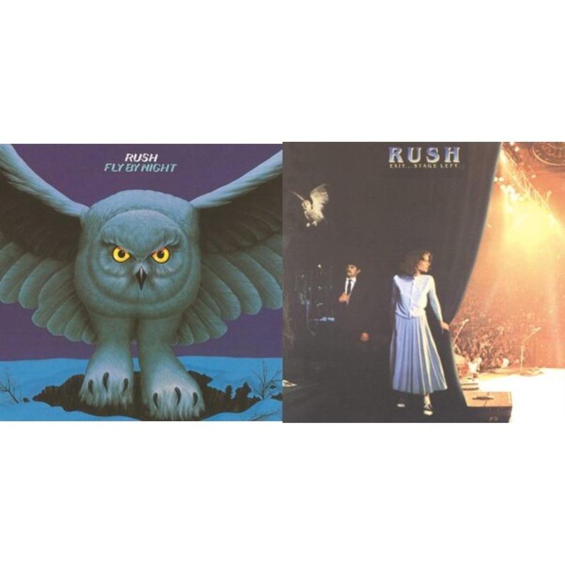 Rush – Fly By Night & Exit Stage Left – CD Bundle
