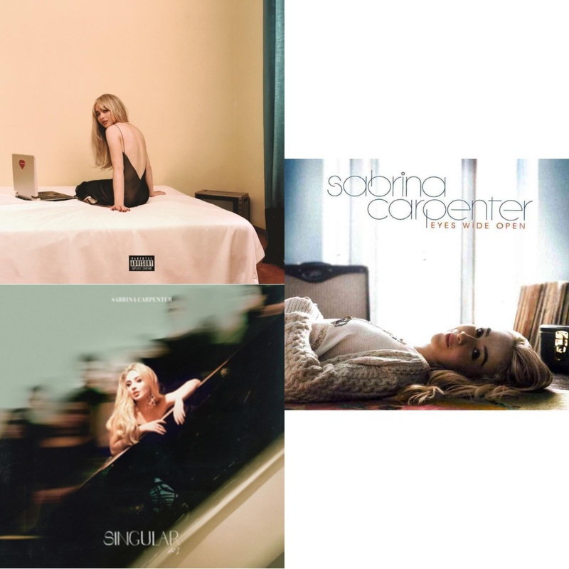 Sabrina Carpenter – Emails I Can’t Send (X) & Singular: Act I & Eyes Wide Open – CD Bundle