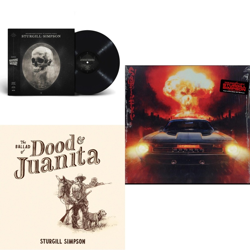 Sturgill Simpson – Metamodern Sounds In Country Music 10 Year Anniversary Edition (180G) & Ballad Of Dood & Juanita & Sound & Fury – LP Vinyl Bundle