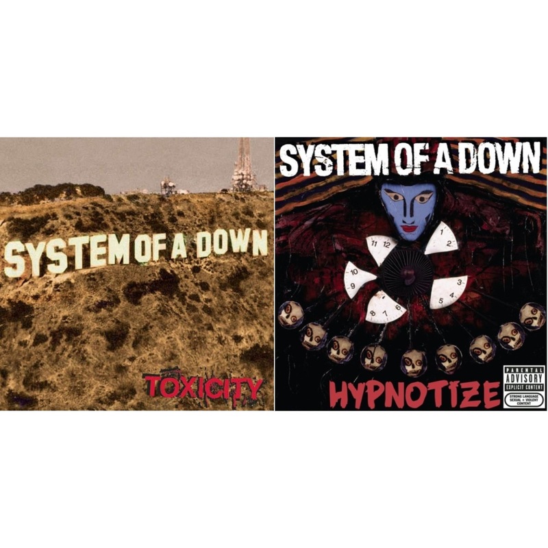 System Of A Down – Toxicity & Hypnotize – CD Bundle
