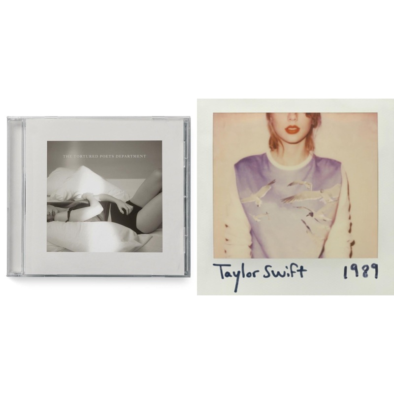Taylor Swift – Tortured Poets Department(X) (Manuscript- Bonus Track) & 1989 – CD Bundle