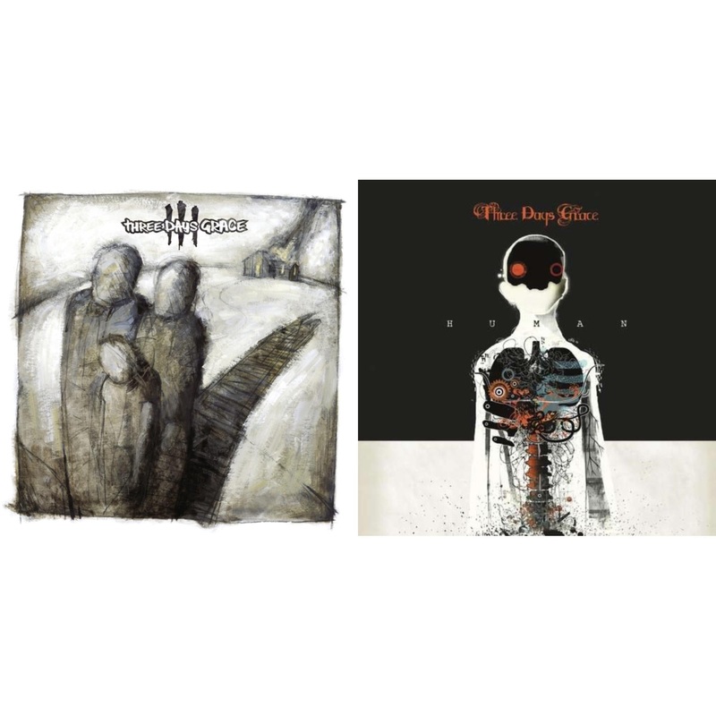Three Days Grace – Three Days Grace & Human – CD Bundle
