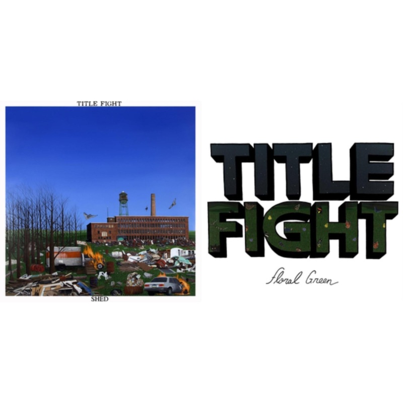 Title Fight – Shed & Floral Green – LP Vinyl Bundle