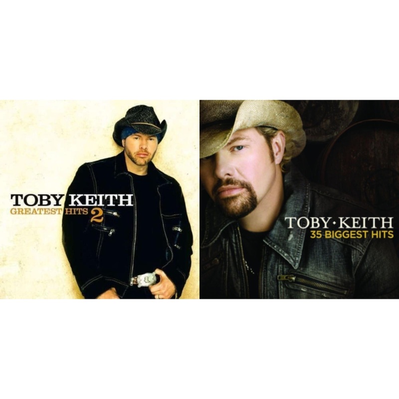 Toby Keith – Greatest Hits Vol.2 & Toby Keith 35 Biggest Hits – CD Bundle