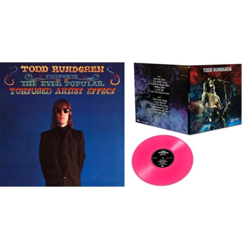 Todd Rundgren – Ever Popular Tortured Artist Effect (180G/Limited Edition/Gatefold Cover) & Johnson (Pink LP Vinyl)